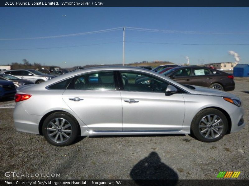Symphony Silver / Gray 2016 Hyundai Sonata Limited