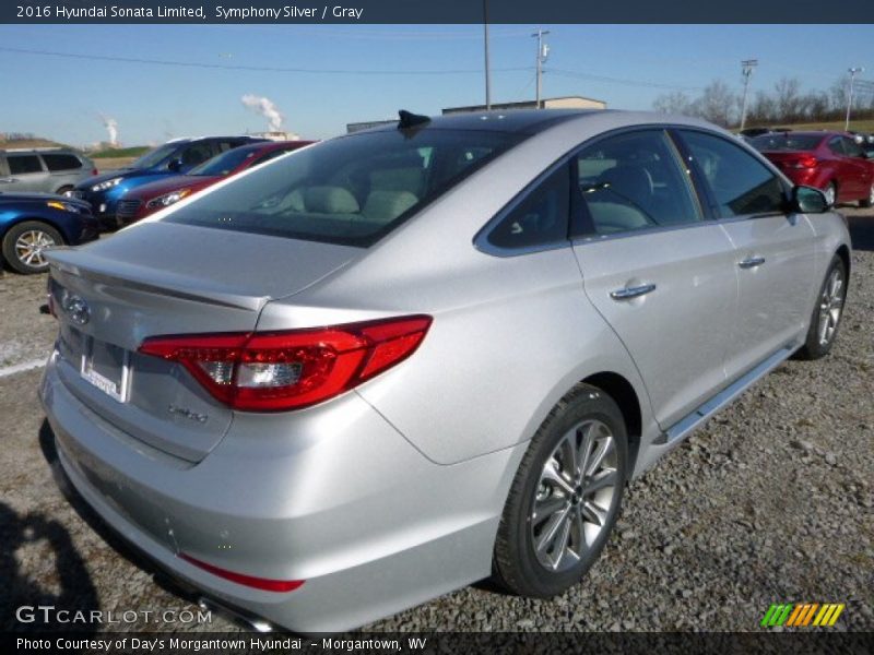 Symphony Silver / Gray 2016 Hyundai Sonata Limited