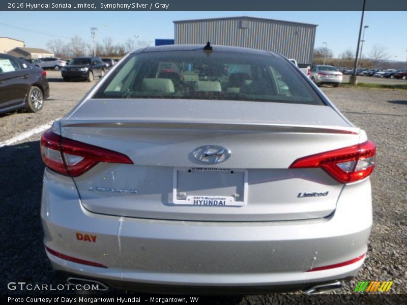 Symphony Silver / Gray 2016 Hyundai Sonata Limited
