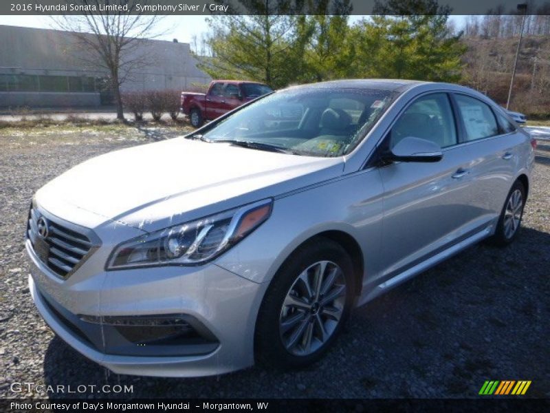 Symphony Silver / Gray 2016 Hyundai Sonata Limited