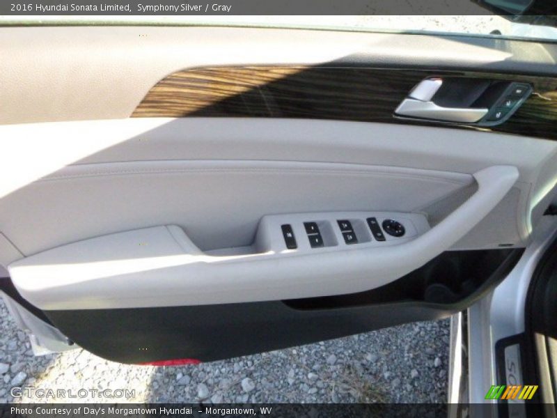 Symphony Silver / Gray 2016 Hyundai Sonata Limited