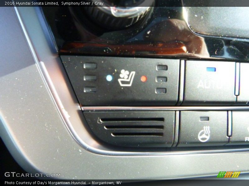 Symphony Silver / Gray 2016 Hyundai Sonata Limited