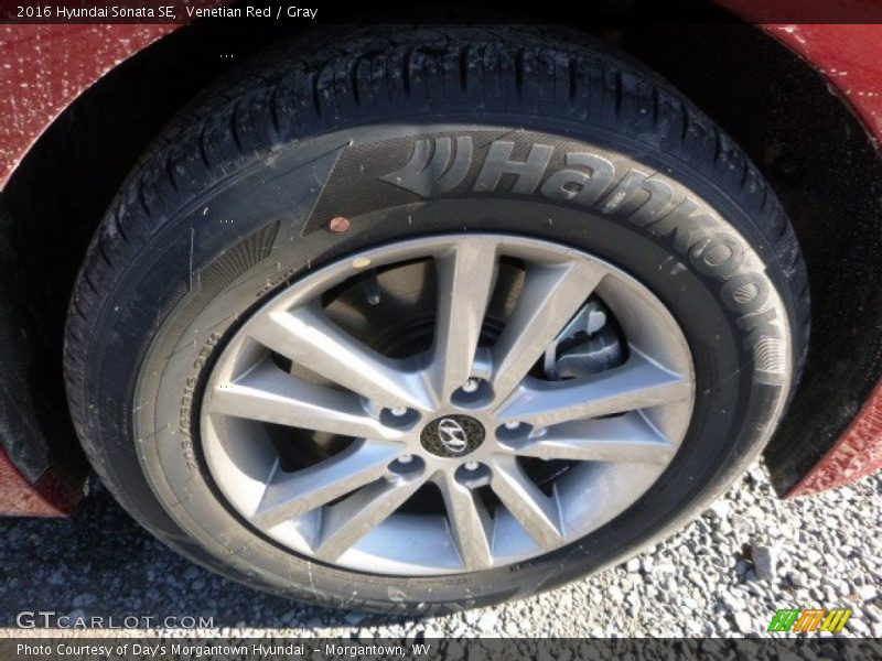 Venetian Red / Gray 2016 Hyundai Sonata SE