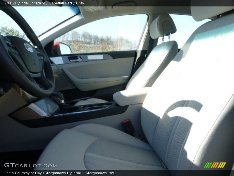 Venetian Red / Gray 2016 Hyundai Sonata SE