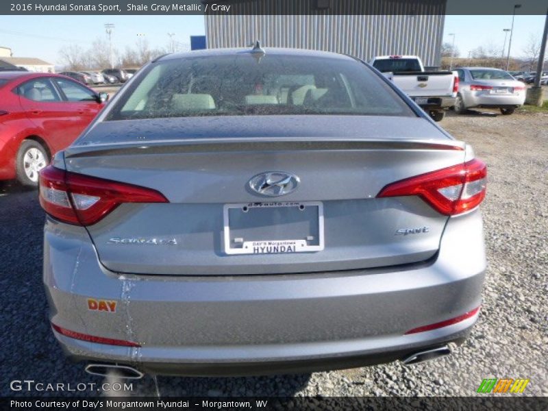 Shale Gray Metallic / Gray 2016 Hyundai Sonata Sport