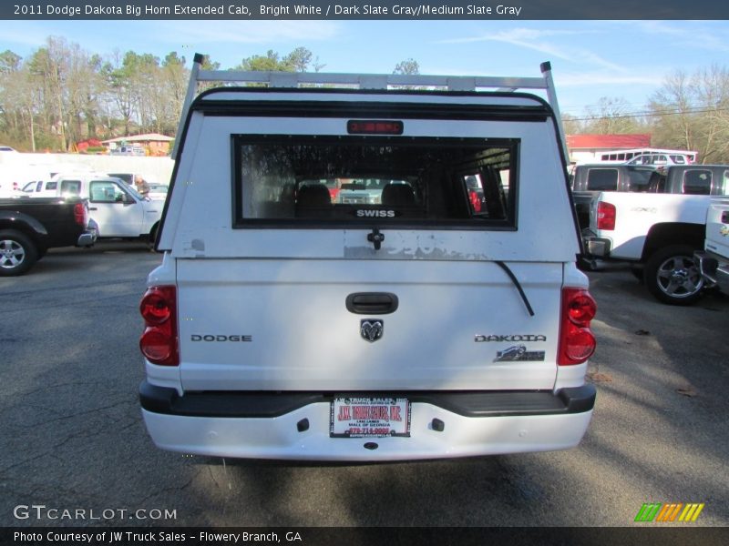 Bright White / Dark Slate Gray/Medium Slate Gray 2011 Dodge Dakota Big Horn Extended Cab