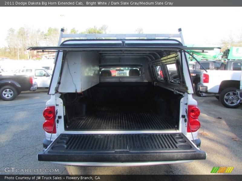 Bright White / Dark Slate Gray/Medium Slate Gray 2011 Dodge Dakota Big Horn Extended Cab