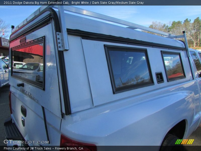 Bright White / Dark Slate Gray/Medium Slate Gray 2011 Dodge Dakota Big Horn Extended Cab