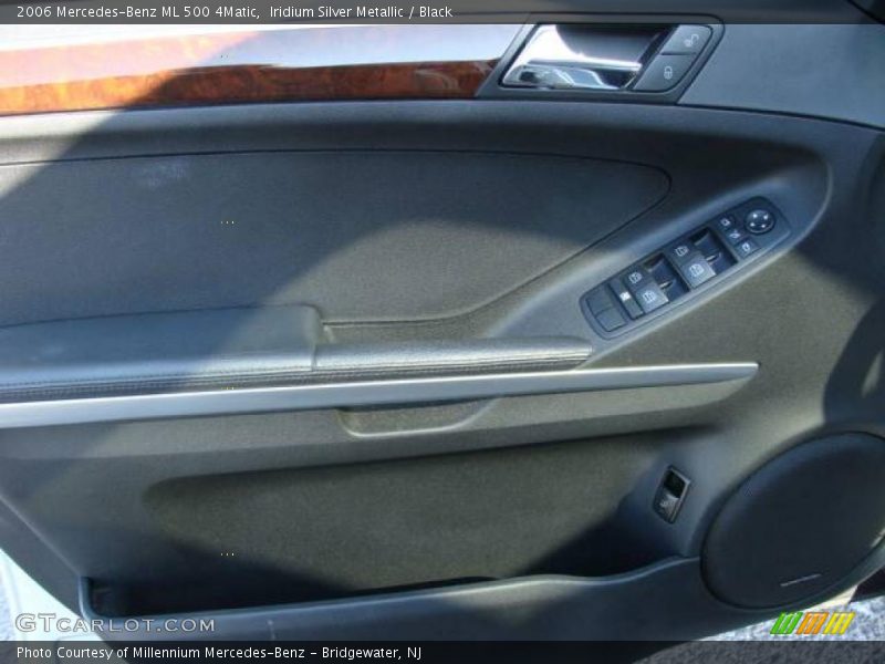 Iridium Silver Metallic / Black 2006 Mercedes-Benz ML 500 4Matic