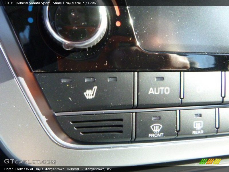 Shale Gray Metallic / Gray 2016 Hyundai Sonata Sport