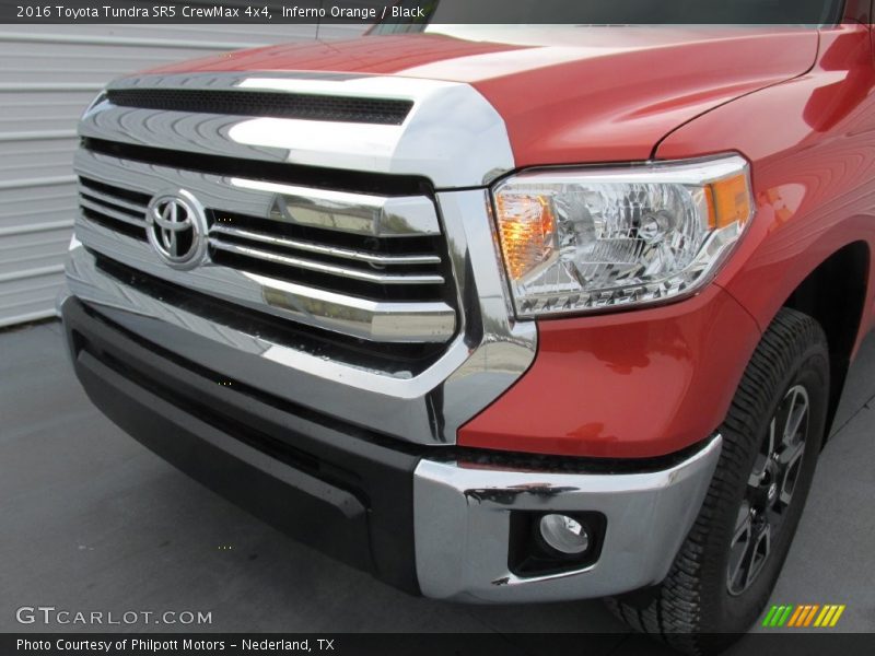 Inferno Orange / Black 2016 Toyota Tundra SR5 CrewMax 4x4