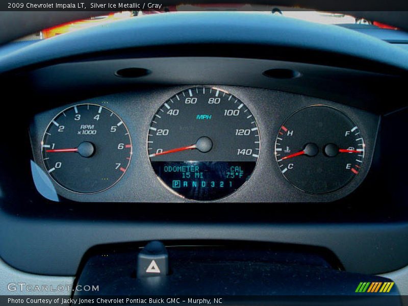 Silver Ice Metallic / Gray 2009 Chevrolet Impala LT