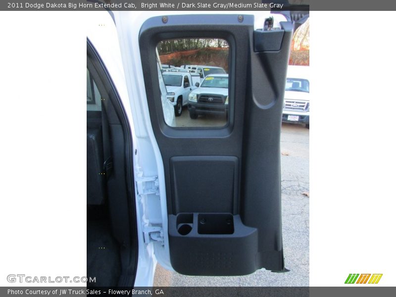 Bright White / Dark Slate Gray/Medium Slate Gray 2011 Dodge Dakota Big Horn Extended Cab