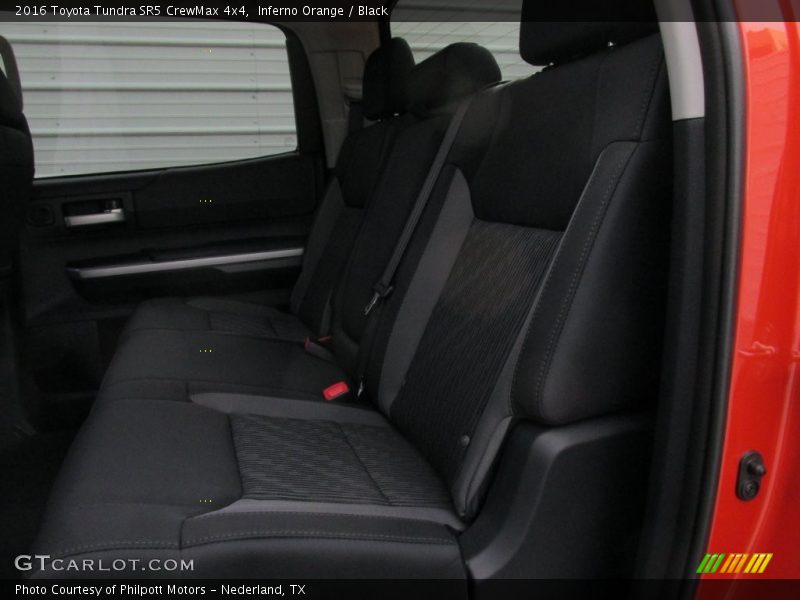 Inferno Orange / Black 2016 Toyota Tundra SR5 CrewMax 4x4