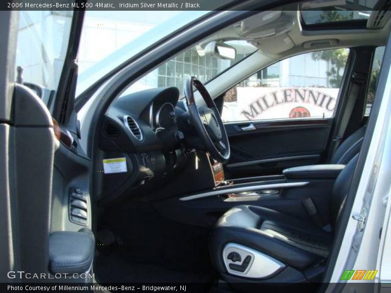 Iridium Silver Metallic / Black 2006 Mercedes-Benz ML 500 4Matic