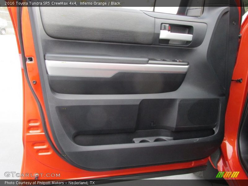 Inferno Orange / Black 2016 Toyota Tundra SR5 CrewMax 4x4