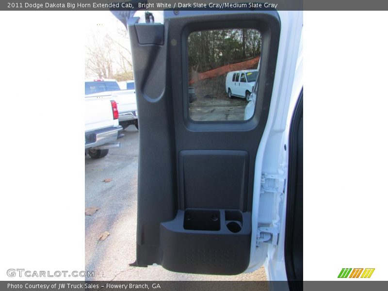 Bright White / Dark Slate Gray/Medium Slate Gray 2011 Dodge Dakota Big Horn Extended Cab