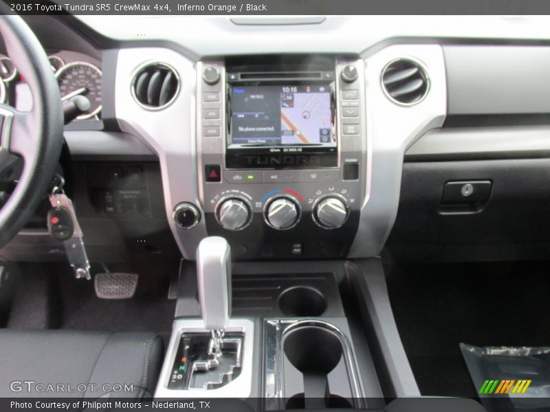 Inferno Orange / Black 2016 Toyota Tundra SR5 CrewMax 4x4
