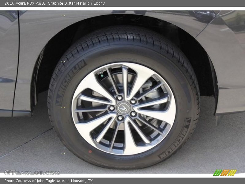 Graphite Luster Metallic / Ebony 2016 Acura RDX AWD