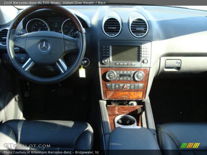 Iridium Silver Metallic / Black 2006 Mercedes-Benz ML 500 4Matic