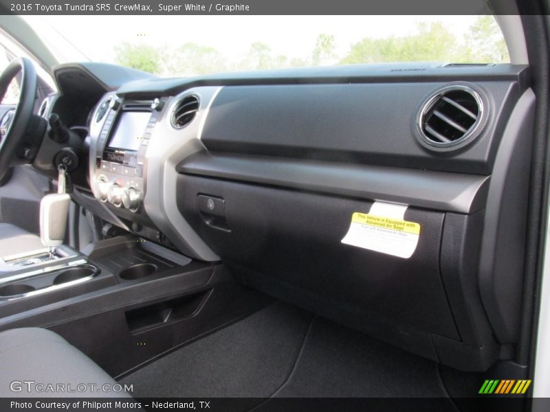 Super White / Graphite 2016 Toyota Tundra SR5 CrewMax