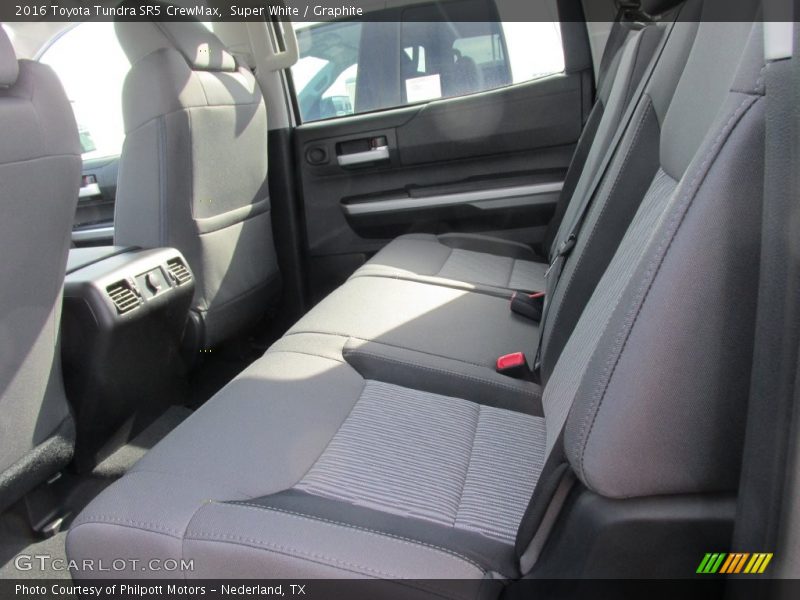 Super White / Graphite 2016 Toyota Tundra SR5 CrewMax