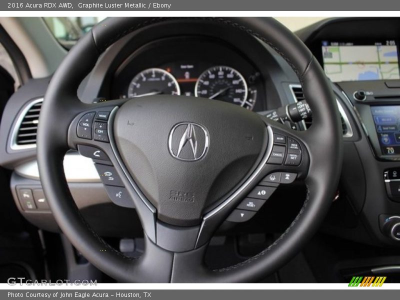 Graphite Luster Metallic / Ebony 2016 Acura RDX AWD