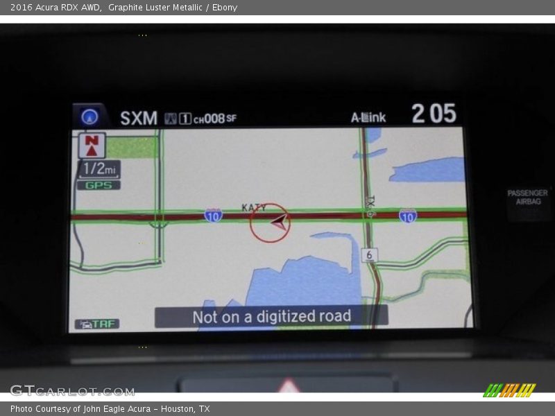 Graphite Luster Metallic / Ebony 2016 Acura RDX AWD