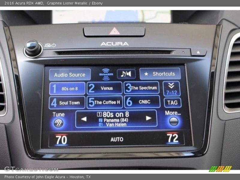 Graphite Luster Metallic / Ebony 2016 Acura RDX AWD