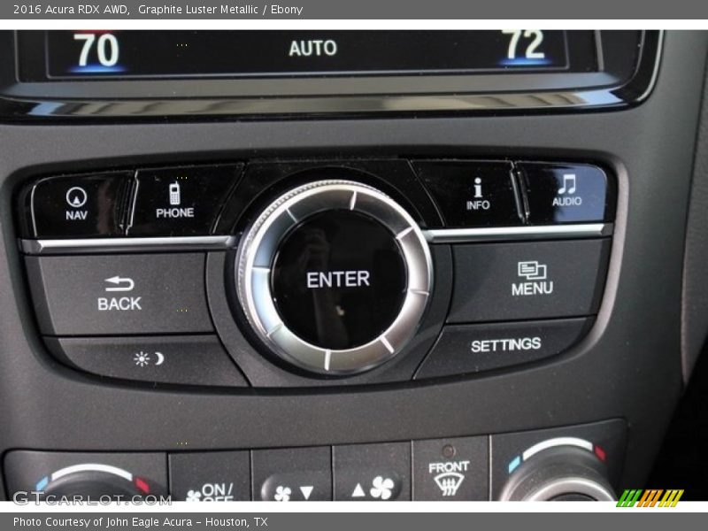 Graphite Luster Metallic / Ebony 2016 Acura RDX AWD