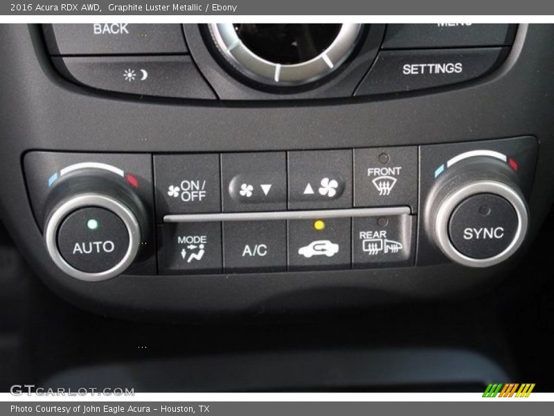 Graphite Luster Metallic / Ebony 2016 Acura RDX AWD