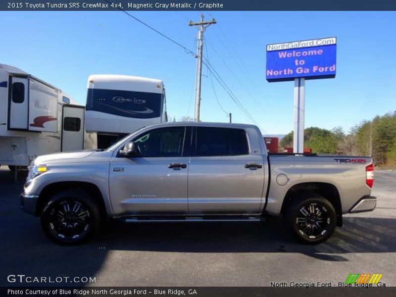 Magnetic Gray Metallic / Graphite 2015 Toyota Tundra SR5 CrewMax 4x4