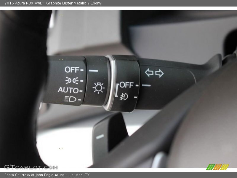Graphite Luster Metallic / Ebony 2016 Acura RDX AWD