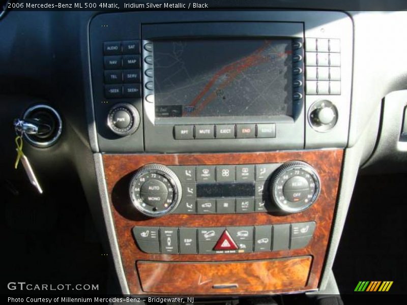 Iridium Silver Metallic / Black 2006 Mercedes-Benz ML 500 4Matic