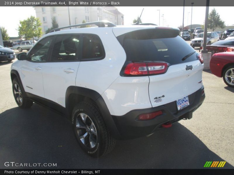 Bright White / Morocco - Black 2014 Jeep Cherokee Trailhawk 4x4