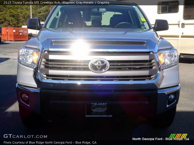 Magnetic Gray Metallic / Graphite 2015 Toyota Tundra SR5 CrewMax 4x4