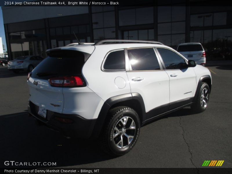 Bright White / Morocco - Black 2014 Jeep Cherokee Trailhawk 4x4