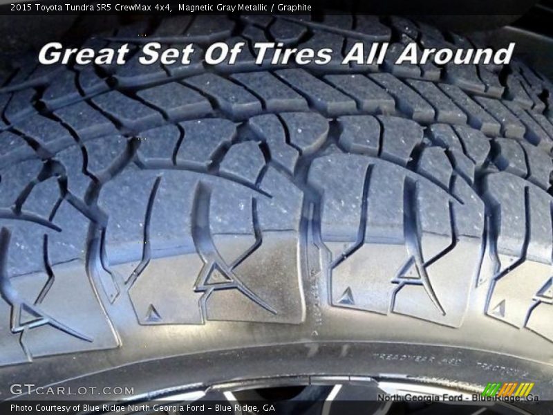 Magnetic Gray Metallic / Graphite 2015 Toyota Tundra SR5 CrewMax 4x4