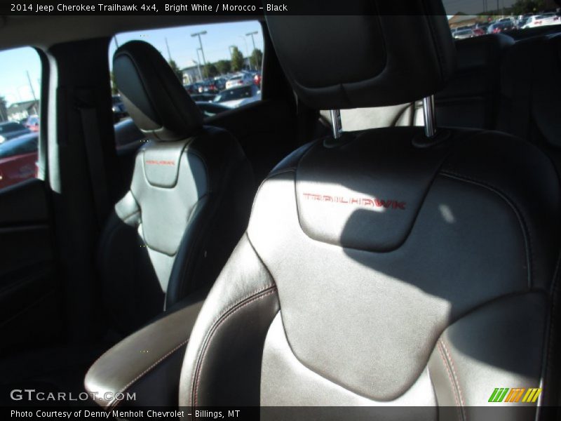 Bright White / Morocco - Black 2014 Jeep Cherokee Trailhawk 4x4