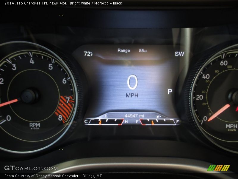 Bright White / Morocco - Black 2014 Jeep Cherokee Trailhawk 4x4