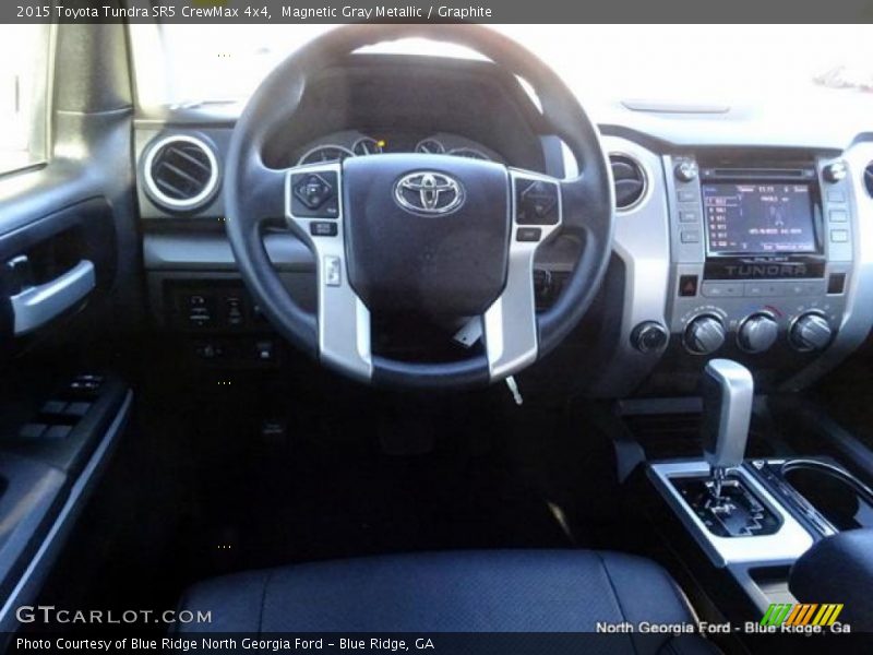 Magnetic Gray Metallic / Graphite 2015 Toyota Tundra SR5 CrewMax 4x4