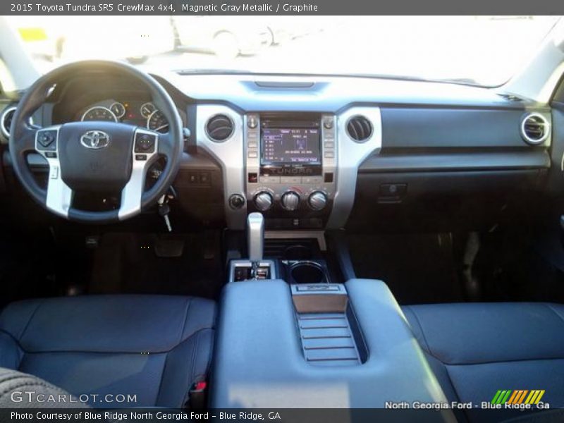 Magnetic Gray Metallic / Graphite 2015 Toyota Tundra SR5 CrewMax 4x4