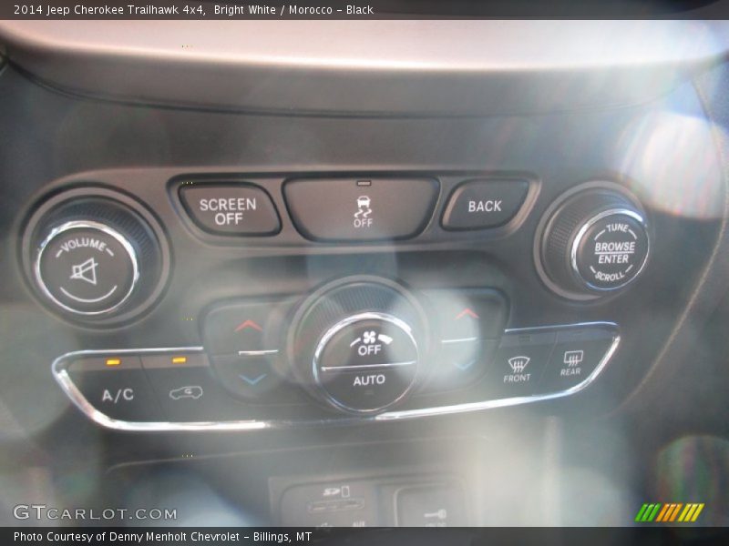 Bright White / Morocco - Black 2014 Jeep Cherokee Trailhawk 4x4
