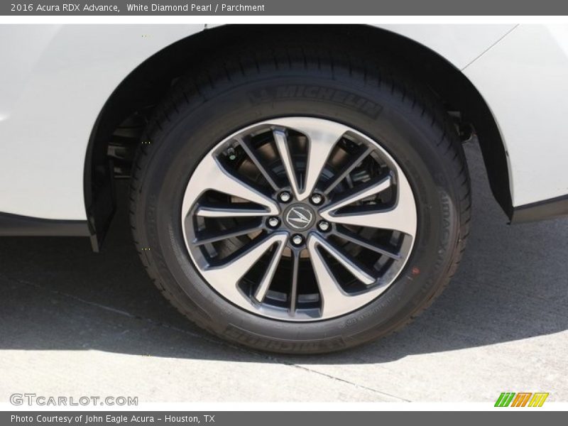 White Diamond Pearl / Parchment 2016 Acura RDX Advance