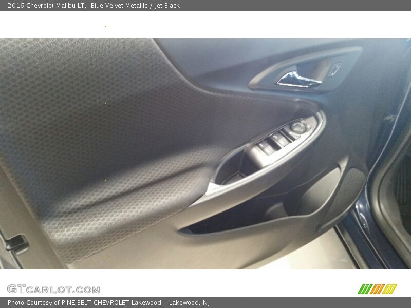 Blue Velvet Metallic / Jet Black 2016 Chevrolet Malibu LT