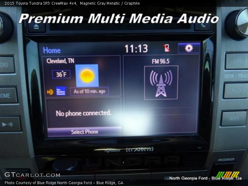 Magnetic Gray Metallic / Graphite 2015 Toyota Tundra SR5 CrewMax 4x4