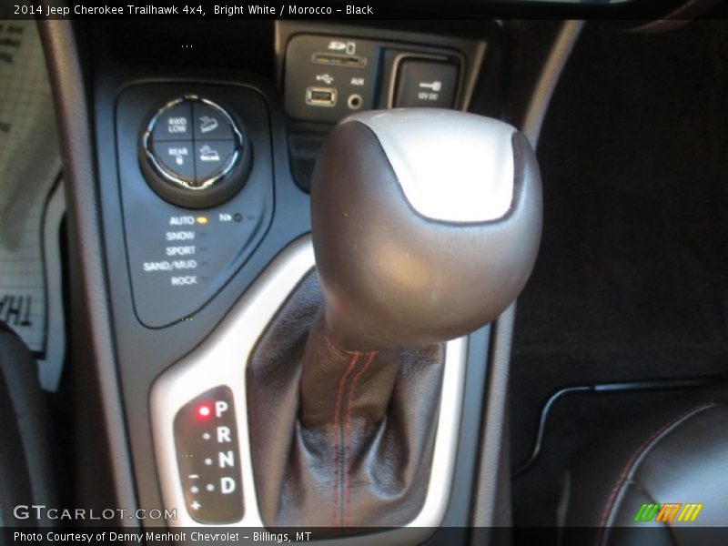 Bright White / Morocco - Black 2014 Jeep Cherokee Trailhawk 4x4