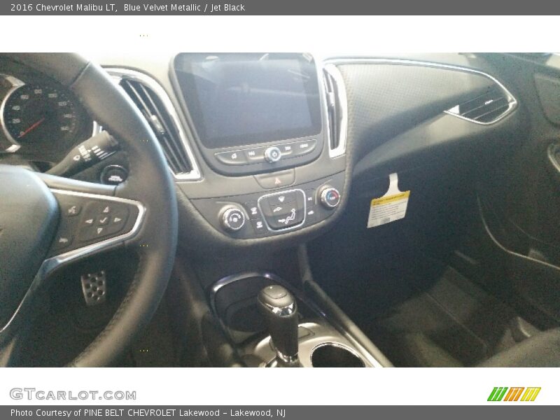 Blue Velvet Metallic / Jet Black 2016 Chevrolet Malibu LT