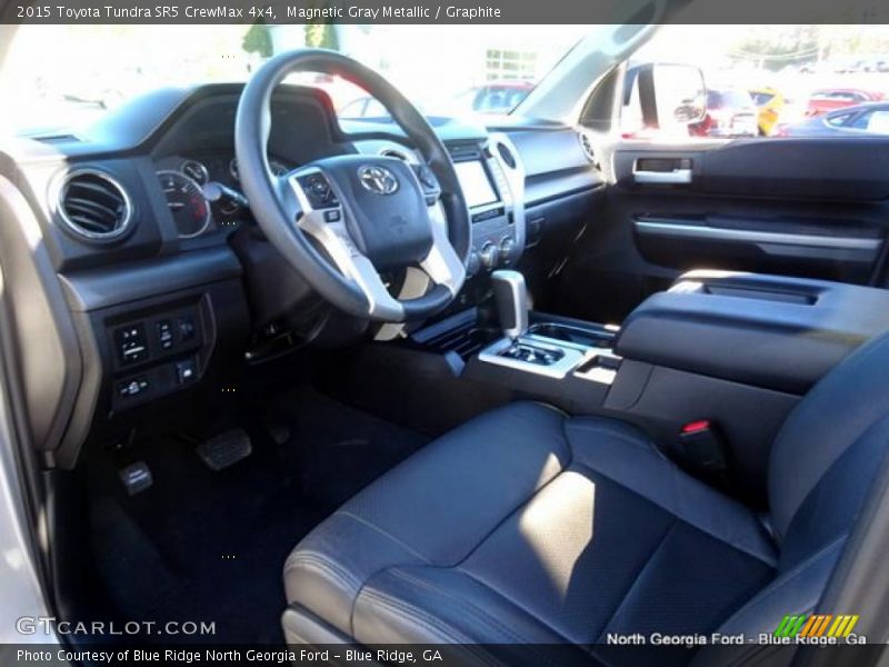 Magnetic Gray Metallic / Graphite 2015 Toyota Tundra SR5 CrewMax 4x4