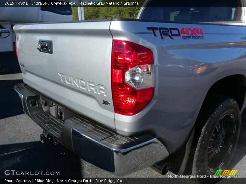 Magnetic Gray Metallic / Graphite 2015 Toyota Tundra SR5 CrewMax 4x4